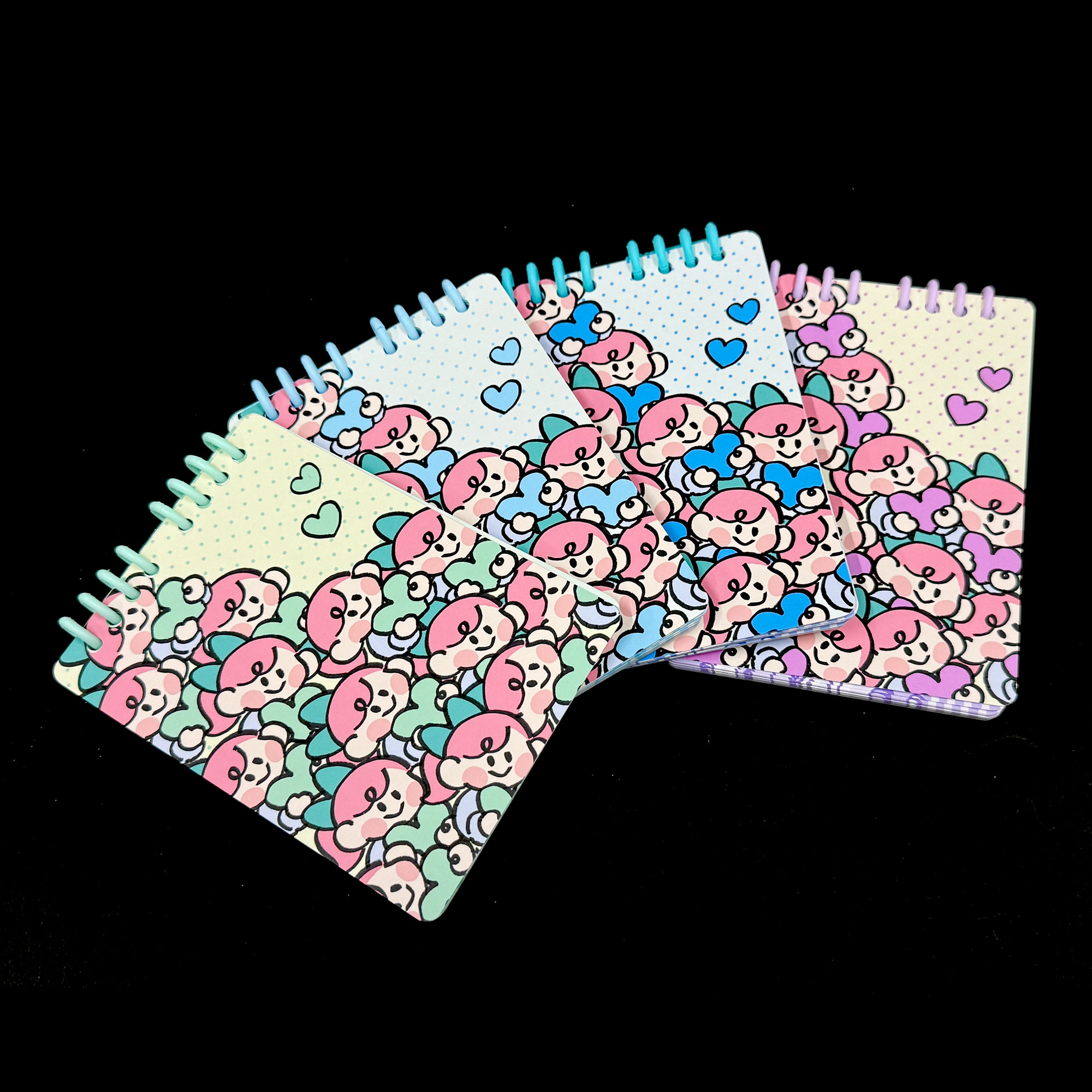 プラリング綴じメモ帳