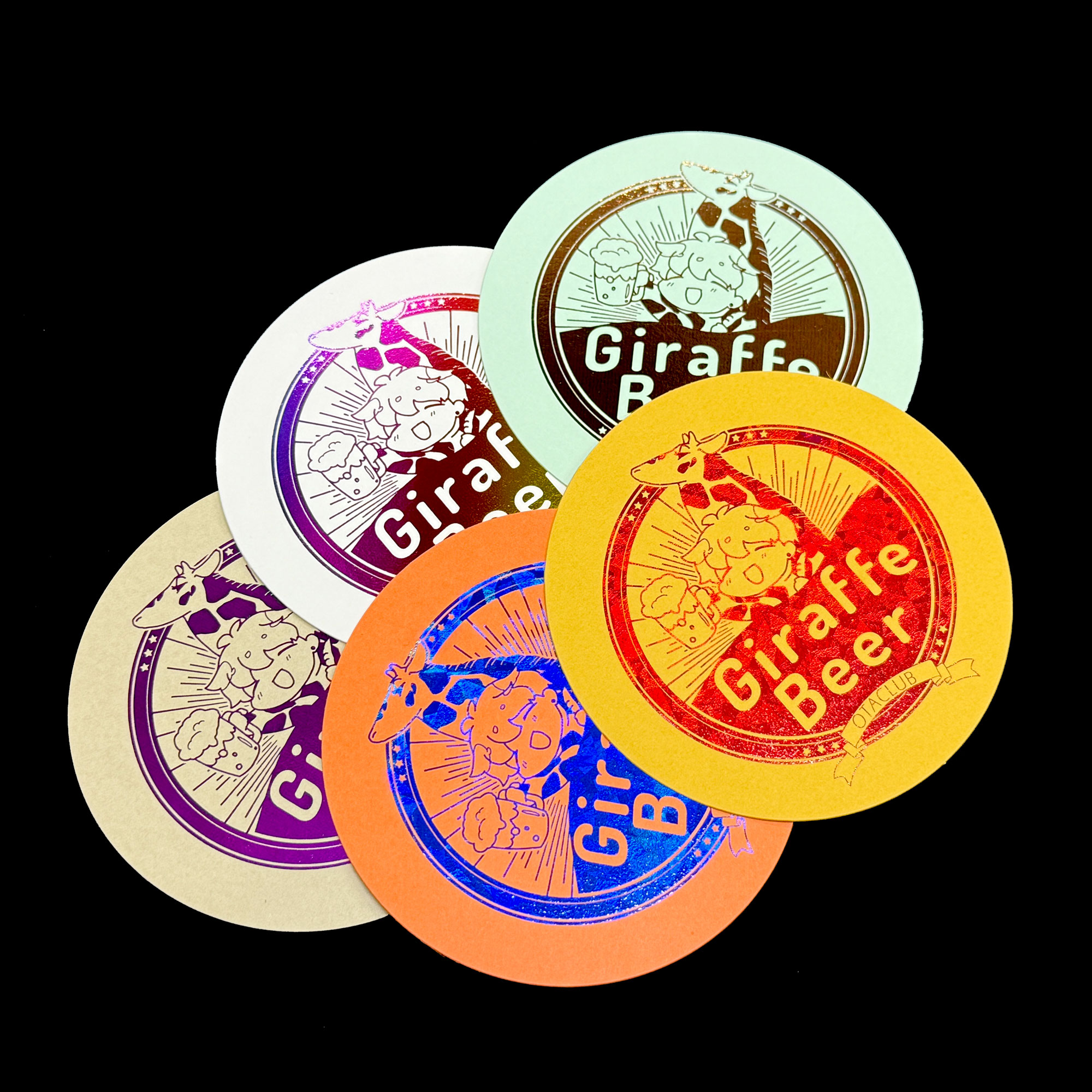 ラッキードッグ　色紙+コースター お絵描き 廃ボール紙コースター|工作キット・ワークショップイベント