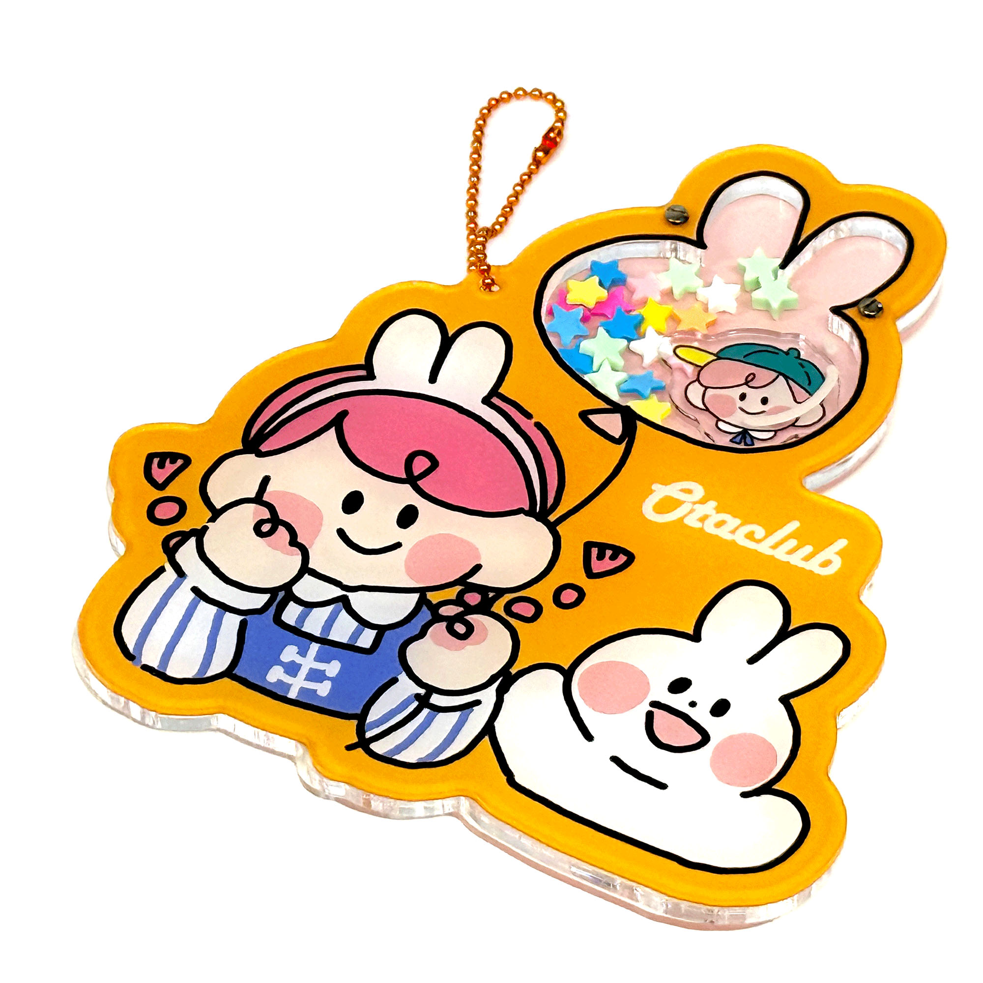 シャカシャカアクリルキーホルダー